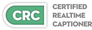 Certified Realtime Captioner - CRC icon