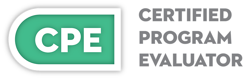 Certified Program Evaluator (CPE) logo