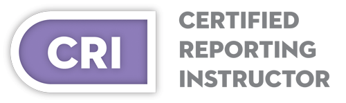 Certified Reporting Instructor