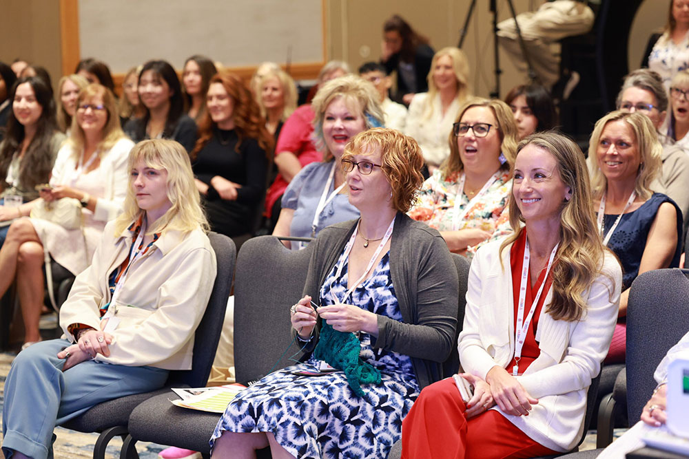 NCRA Conference attendees in session