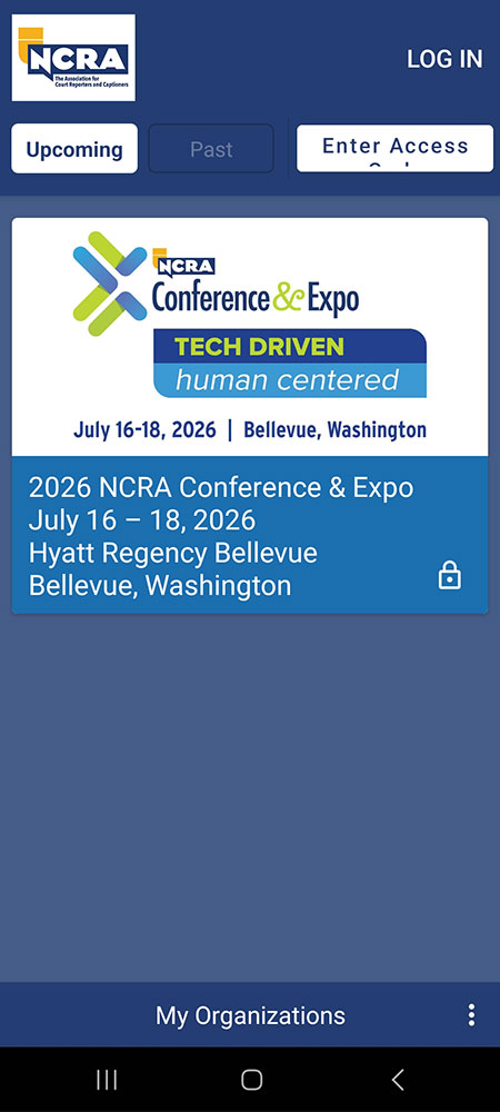 NCRA Conference Event App