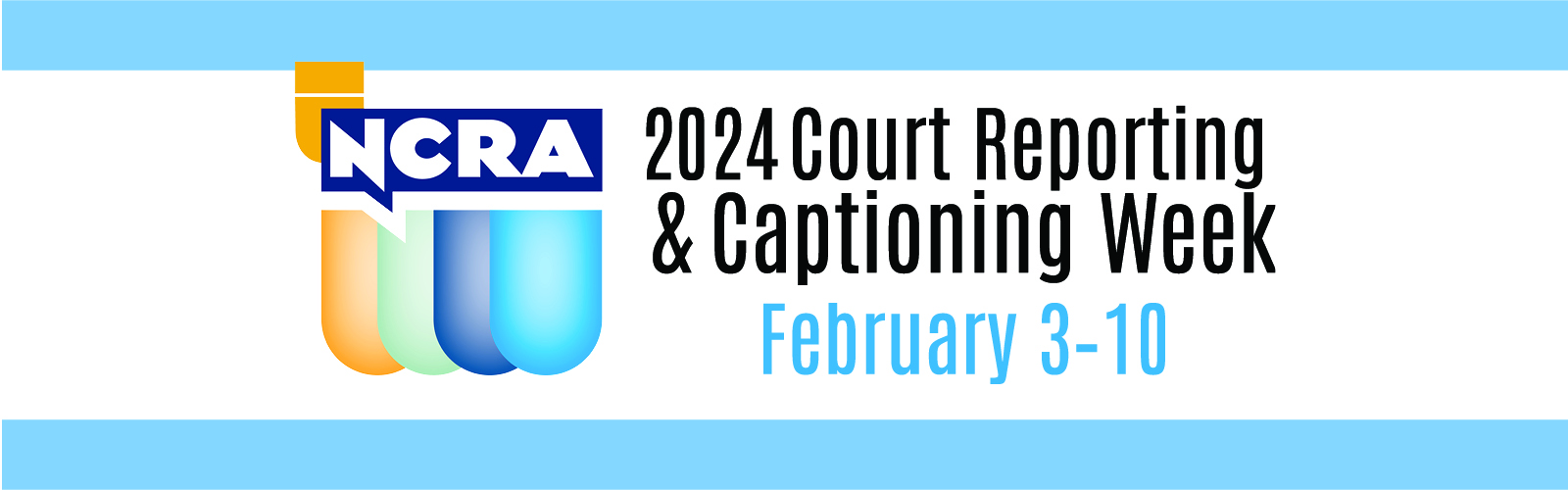 2024 Court Reporting & Captioning Week banner