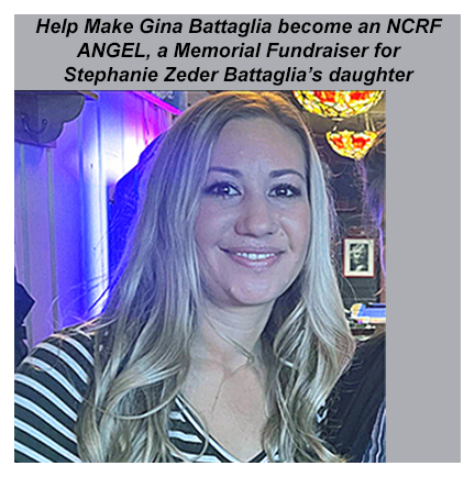 Gina Battaglia memorial image with text