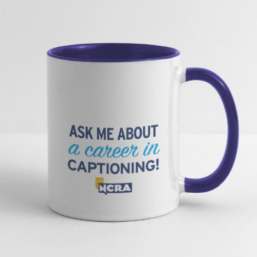 NCRA merchandise store cup_Ask me about career